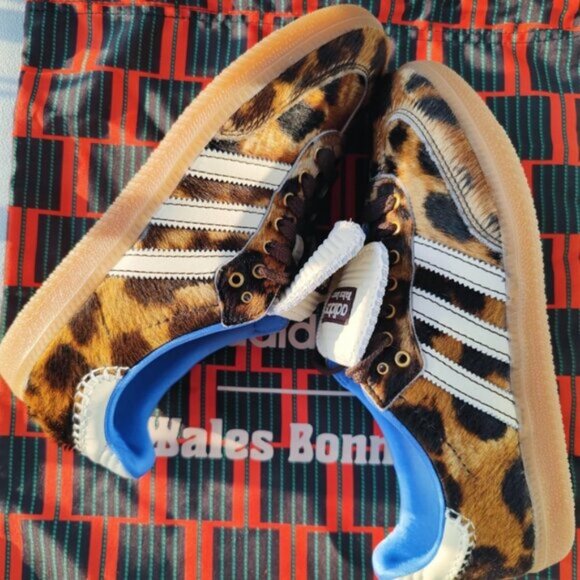 Pony Tonal Low Trainers Adidas Wales Bonner x Samba - Picture 1 of 5
